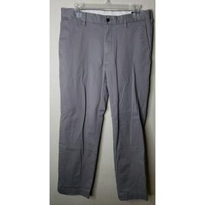 Polo Ralph lauren Bedford Chino Pants Mens 32x30 Gray Cotton Straight Fit